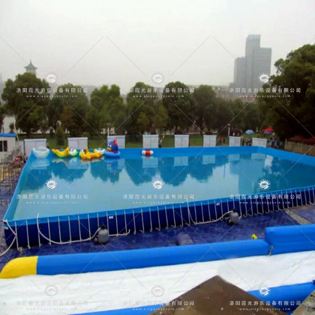 庆阳大型支架游泳池